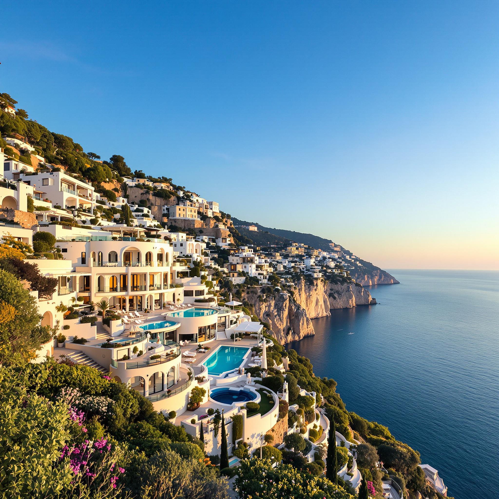 Modern Cliffside Villa