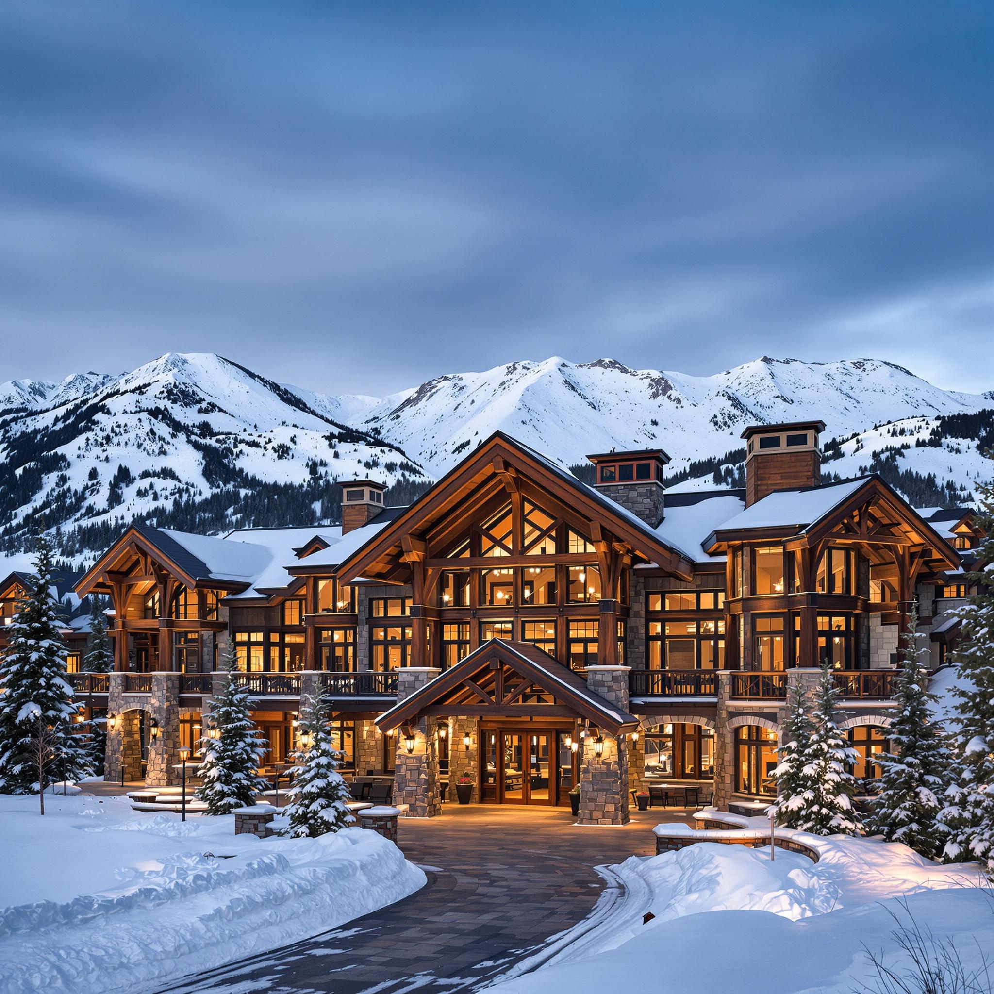 Luxury Mountain Lodge